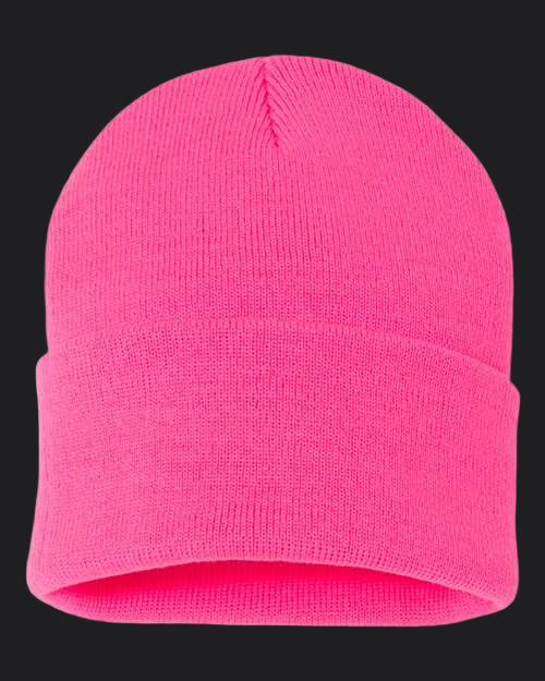 Sportsman 12" Solid Cuffed Beanie