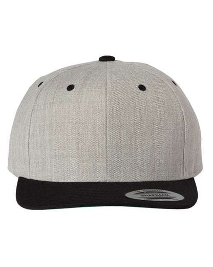 Yupoong 6089M Premium Flat Bill Adjustable Snapback Cap