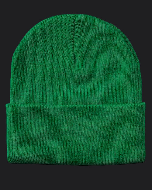 Sportsman 12" Solid Cuffed Beanie