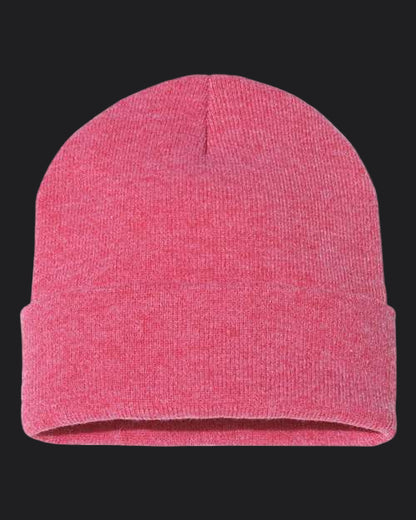 Sportsman 12" Solid Cuffed Beanie