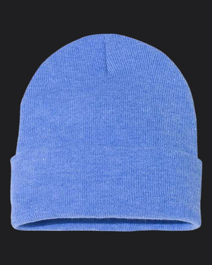 Sportsman 12" Solid Cuffed Beanie
