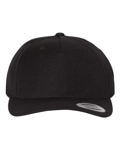 Yupoong 5789M Premium Five-Panel Curved Bill Snapback Cap