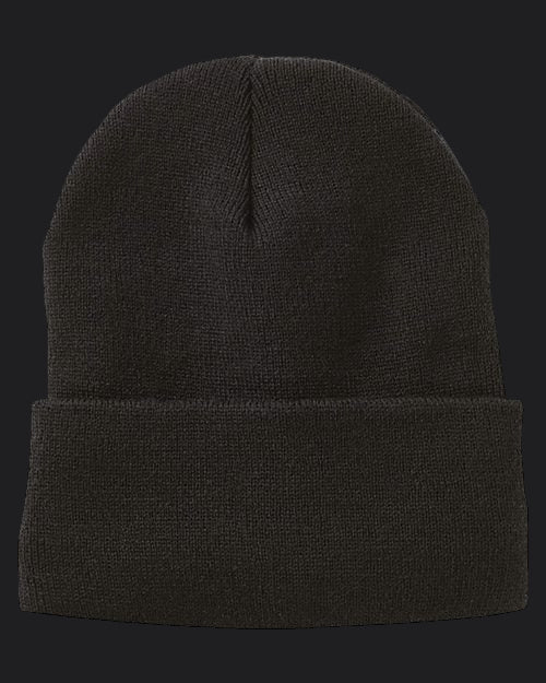 Sportsman 12" Jersey Lined Cuffed Beanie