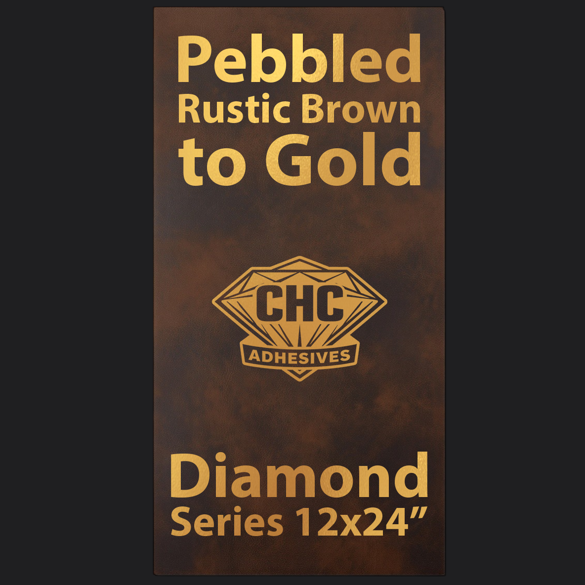 InStock - CHC Diamond Series Leatherette Sheets With Adhesive