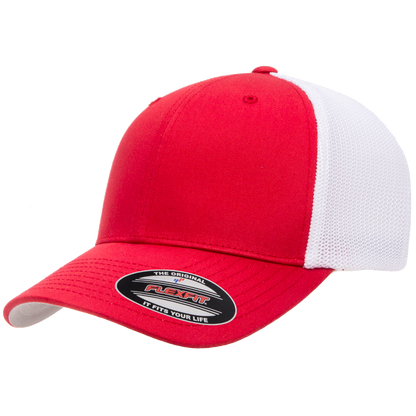 Custom Flexfit 6511 Trucker Mesh Stretchable Fitted Cap