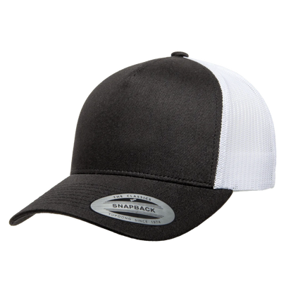 Custom Yupoong Classics® 6506 5-Panel Retro Adjustable Trucker Cap