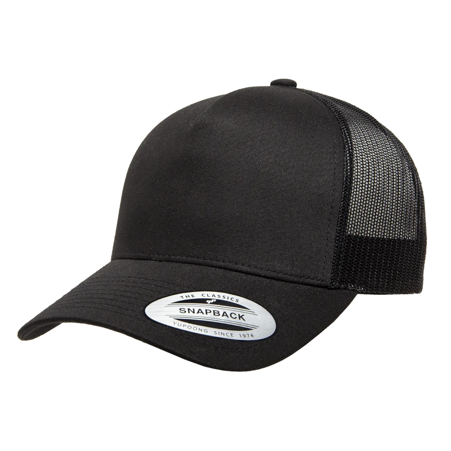 Custom Yupoong Classics® 6506 5-Panel Retro Adjustable Trucker Cap