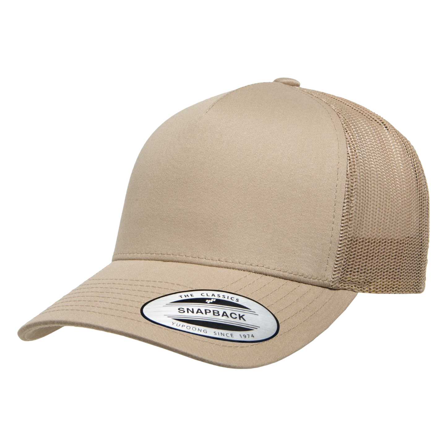 Custom Yupoong Classics® 6506 5-Panel Retro Adjustable Trucker Cap